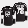 men kings alex laferriere primegreen home authentic pro black jersey