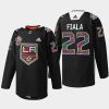 men kings kevin fiala warmup black history month black jersey