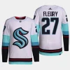 men kraken cale fleury authentic pro away primegreen white jersey