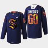 men kraken chris driedger 2022 stevie artwork warmup women of hockey navy jersey