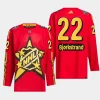 men kraken oliver bjorkstrand drew house 2024 nhl all star game primegreen authentic red jersey