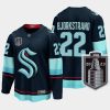 men kraken oliver bjorkstrand home 2023 stanley cup playoffs blue jersey