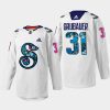 men kraken philipp grubauer 2022 warmup pride night white jersey