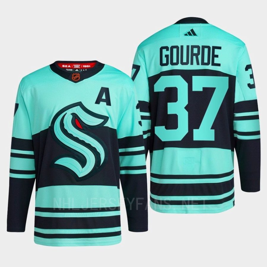 men kraken yanni gourde 2022 authentic primegreen reverse retro 2.0 ice blue jersey