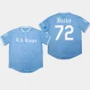 men la kings bailey baseball 2023 dodgers night blue jersey