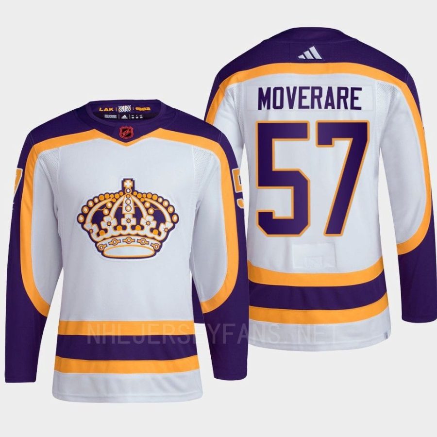 men la kings jacob moverare 2022 authentic primegreen reverse retro 2.0 white jersey