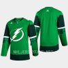 men lightning 2023 st. patricks day primegreen authentic jersey green