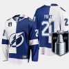 men lightning brayden point split 2022 eastern conference champs blue white jersey