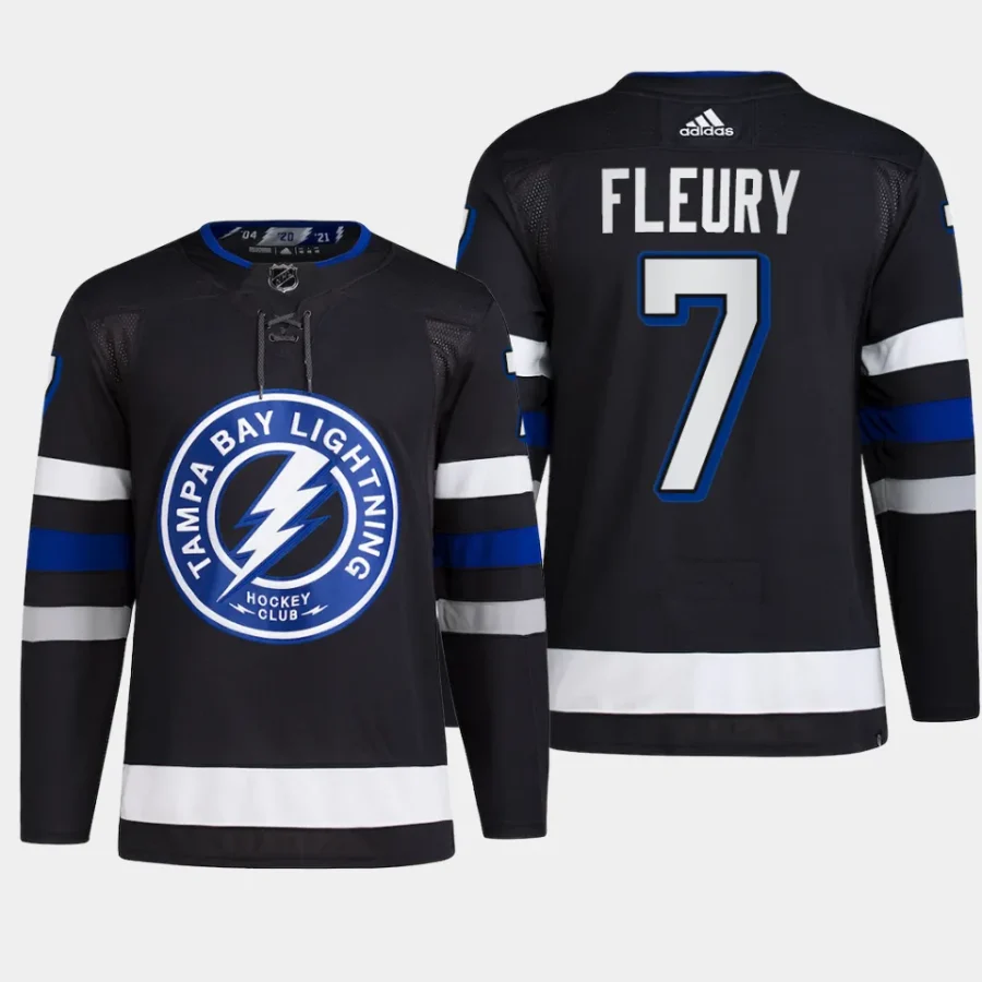 men lightning haydn fleury 2023 24 primegreen authentic alternate black jersey