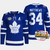 men maple leafs auston matthews authentic home 2024 nhl all star skills blue jersey