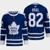 men maple leafs filip kral 2022 authentic primegreen reverse retro 2.0 blue jersey