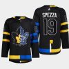 men maple leafs jason spezza 2022 drew house split edition alternate black jersey