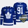 men maple leafs john tavares authentic 2023 nhl global series sweden royal jersey