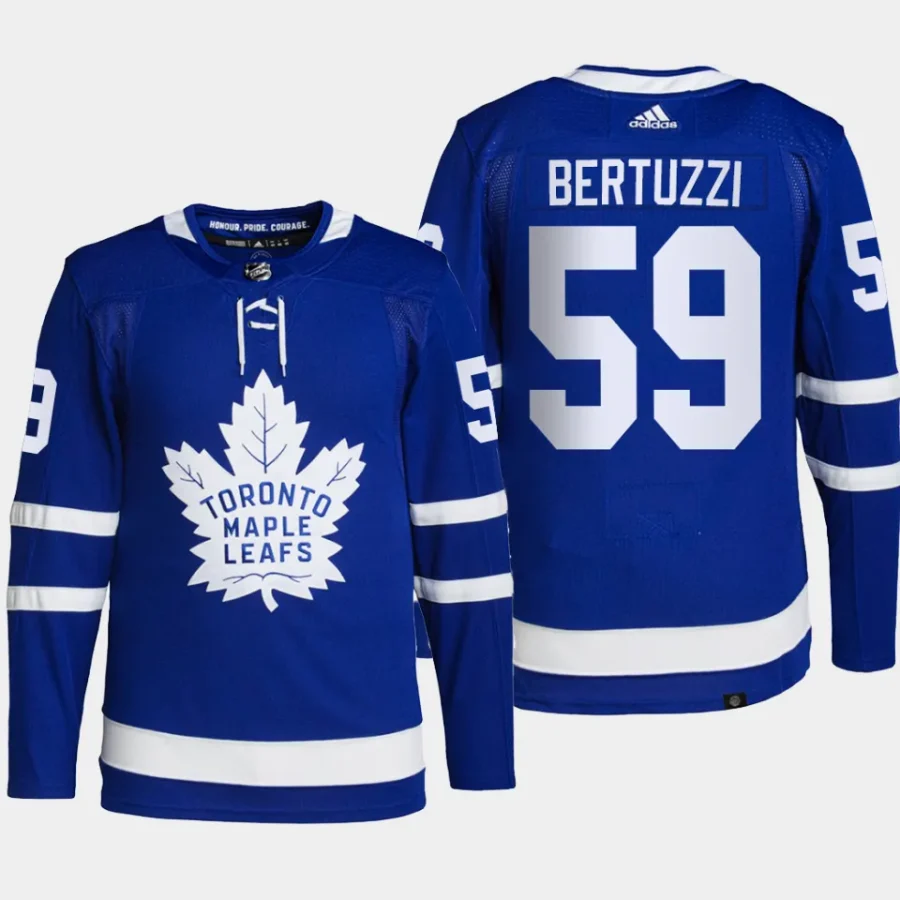 men maple leafs tyler bertuzzi primegreen home blue jersey