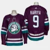 men mighty ducks paul kariya 2023 24 third authentic 30th anniversary purple jersey