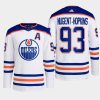 men oilers ryan nugent hopkins 2022 23 away primegreen authentic white jersey