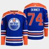 men oilers stuart skinner 2022 23 primegreen authentic home royal jersey