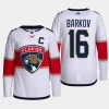 men panthers aleksander barkov primegreen away authentic pro white jersey