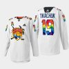 men panthers matthew tkachuk warmup pride night 2023 white jersey