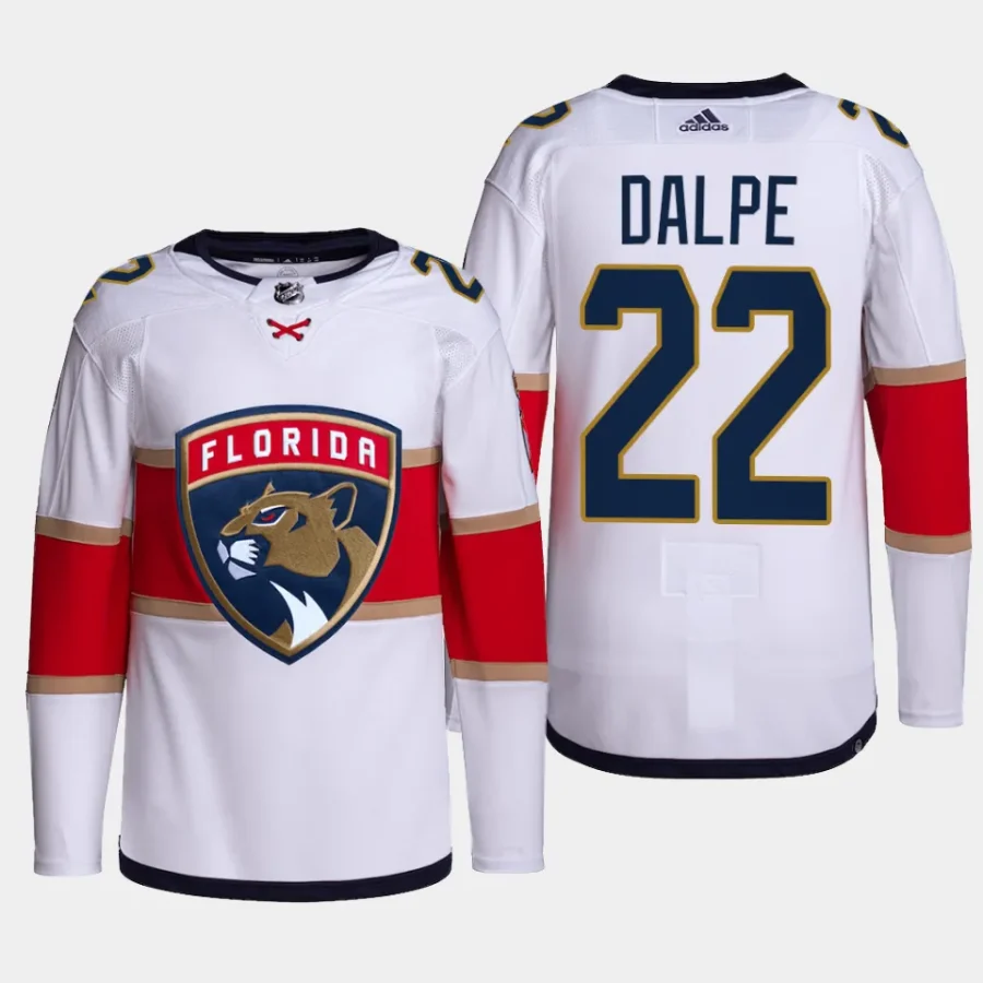 men panthers zac dalpe primegreen away authentic pro white jersey