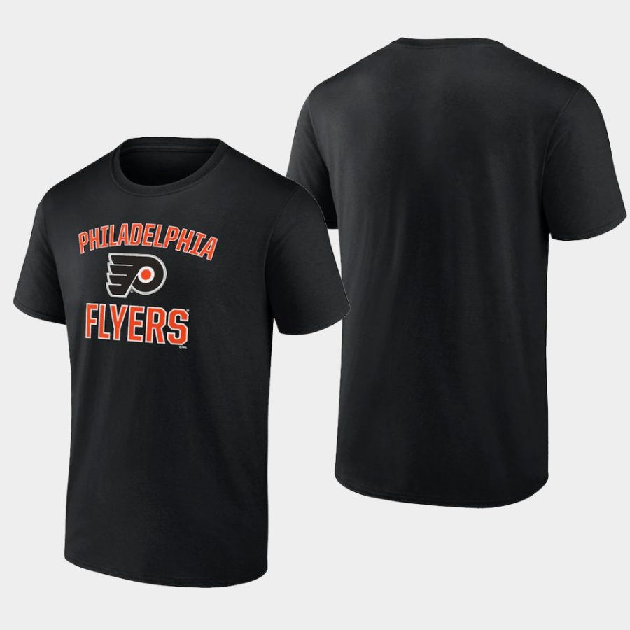 men philadelphia flyers special edition black wheelhouse t shirt