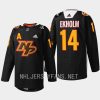 men predators mattias ekholm 2023 kente inspired sweater black history month black jersey