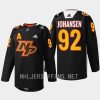 men predators ryan johansen 2023 kente inspired sweater black history month black jersey