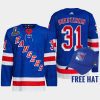 men rangers igor shesterkin authentic 2022 metropolitan division champions royal jersey