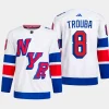 men rangers jacob trouba authentic player 2024 nhl stadium series primegreen white jersey