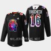 men rangers vincent trocheck warmups hispanic heritage night 2022 black jersey