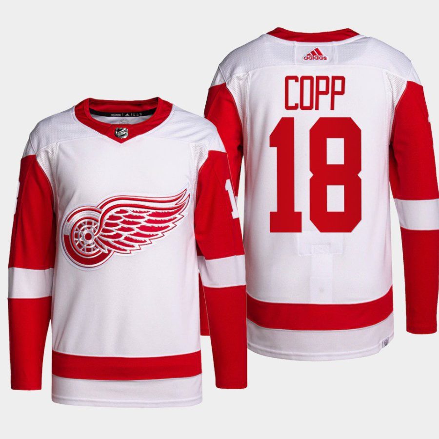 men red wings andrew copp 2022 away primegreen authentic white jersey