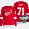 men red wings dylan larkin authentic 2023 nhl global series sweden red jersey