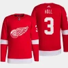 men red wings justin holl authentic pro home primegreen red jersey