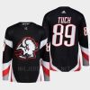 men sabres alex tuch 2022 23 primegreen authentic goathead third black jersey