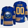 men sabres custom first round pick 2022 nhl draft royal jersey