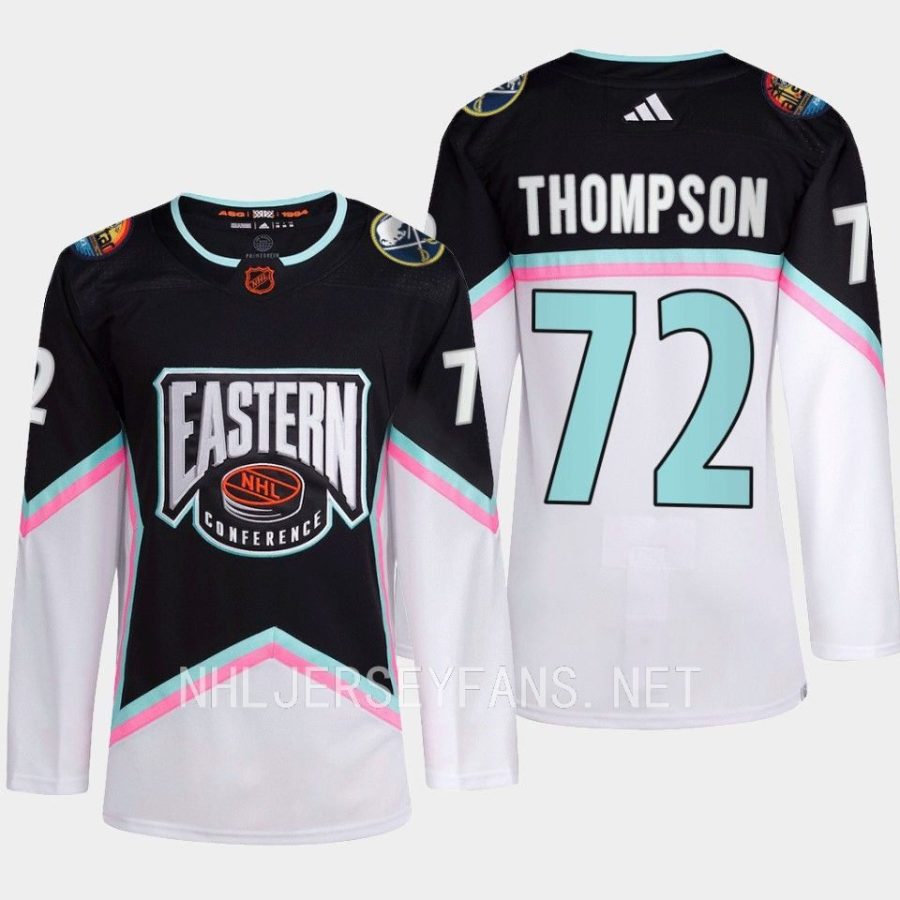 men sabres tage thompson eastern conference 2023 nhl all star authentic black jersey