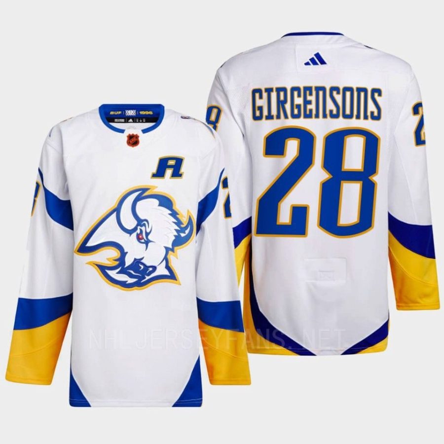 men sabres zemgus girgensons 2022 authentic primegreen reverse retro 2.0 white jersey