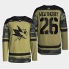 men sharks jasper weatherby authentic practice military appreciation 2022 camo jersey