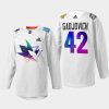 men sharks jonah gadjovich hockeyisforeveryone pride night 2022 white jersey