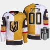 men vgk custom split edition 2023 western conference champions white gold jersey