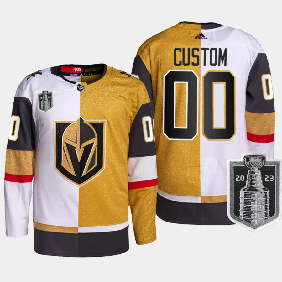 men vgk custom split edition 2023 western conference champions white gold jersey