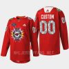 men wild custom 2022 warmup native american heritage red jersey