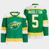 men wild jake middleton 2022 authentic pro reverse retro 2.0 green jersey