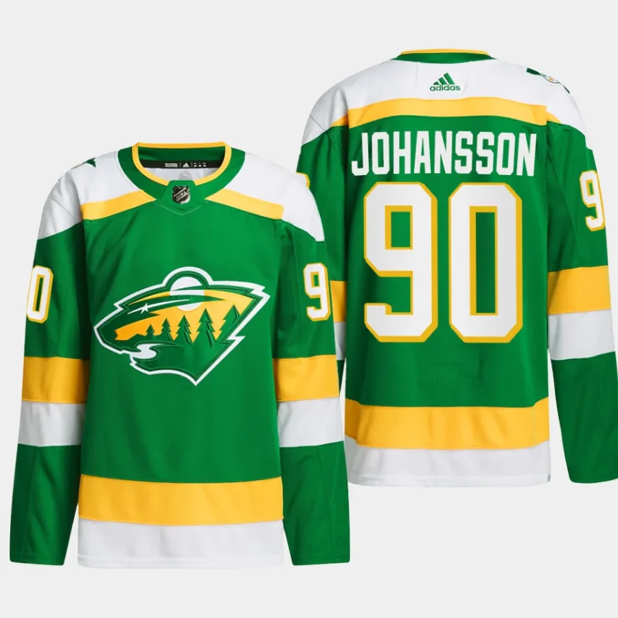 men wild marcus johansson 2023 24 primegreen alternate authentic player green jersey