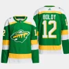 men wild matthew boldy 2023 24 primegreen alternate authentic player green jersey