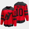 new jersey devils alexander holtz 2024 nhl stadium series breakaway player jersey red