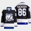 nikita kucherov lightning black team classics heritage jersey