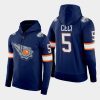 oilers cody ceci navy reverse retro 2.0 pullover hoodie