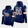 oilers custom navy reverse retro 2.0 pullover hoodie