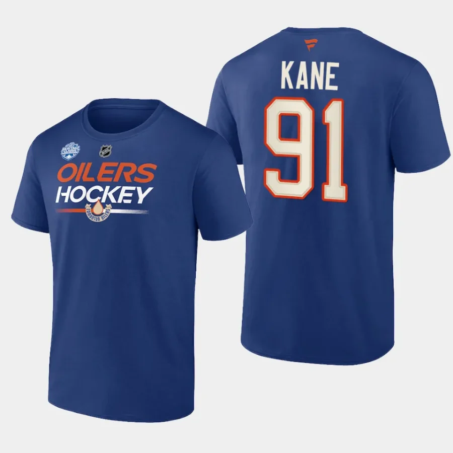 oilers evander kane royal name number 2023 nhl heritage classic t shirt